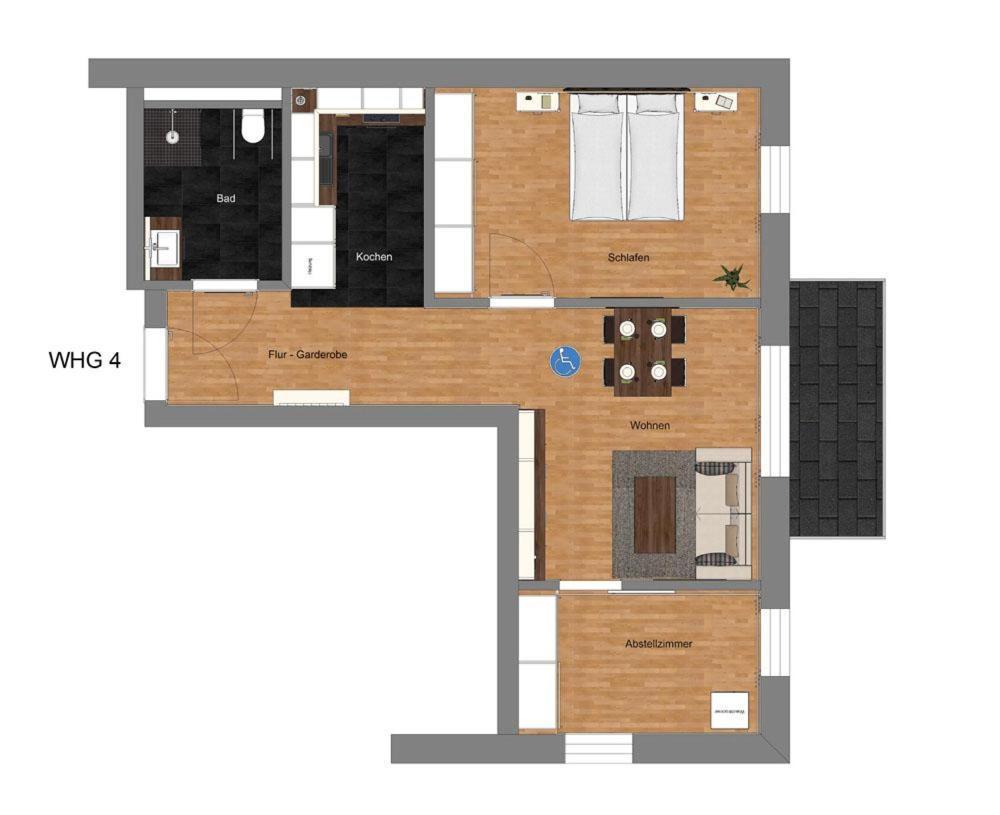 Villa Drees Ferienwohnung 4 Wangerooge Bagian luar foto
